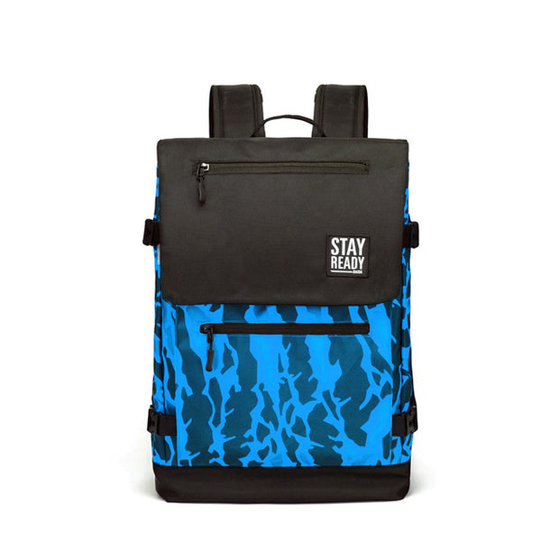 Cool Camouflage Backpack (Blue)