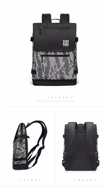 Cool Camouflage Backpack (Grey)
