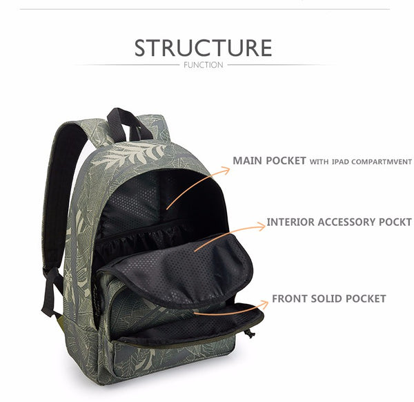Casual Backpack (green)