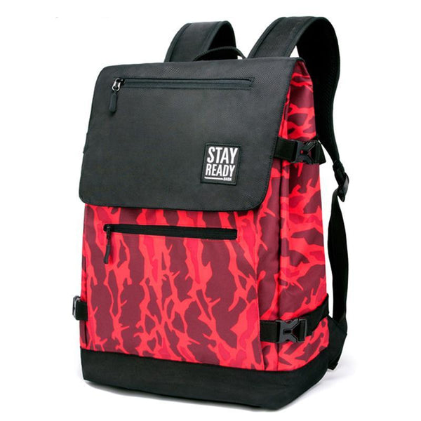 Cool Camouflage Backpack (Red)