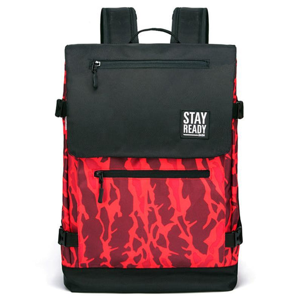 Cool Camouflage Backpack (Red)