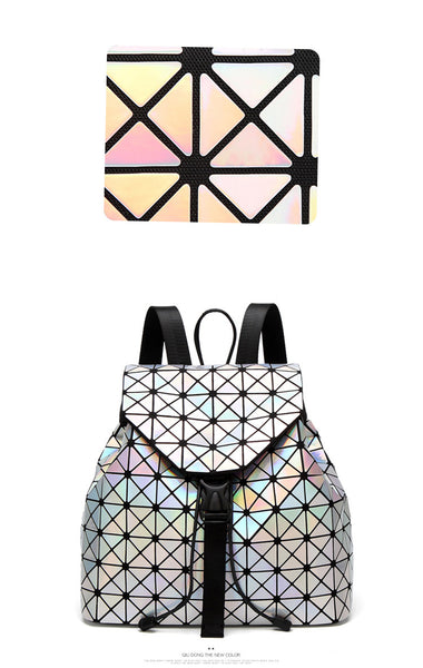 Holographic Backpack (Laser Silver)
